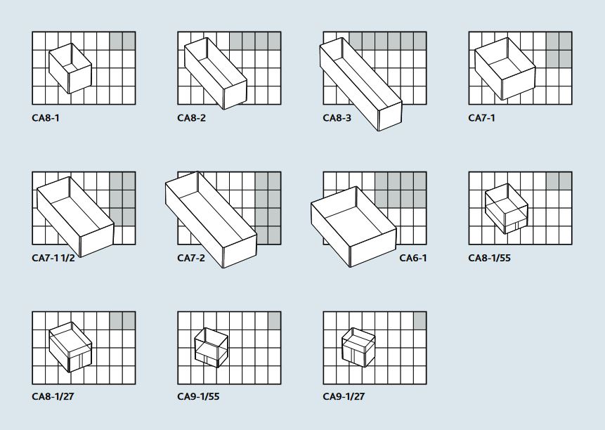 CarryLite LMS 80 4x8 Layouts